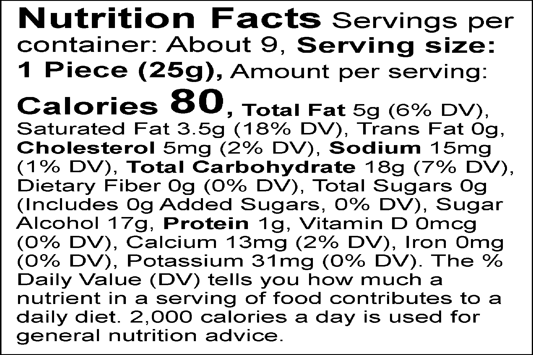 Sugar Free Vanilla Buttercream Eggs, Milk - 1/2 lb. Box - Image 4