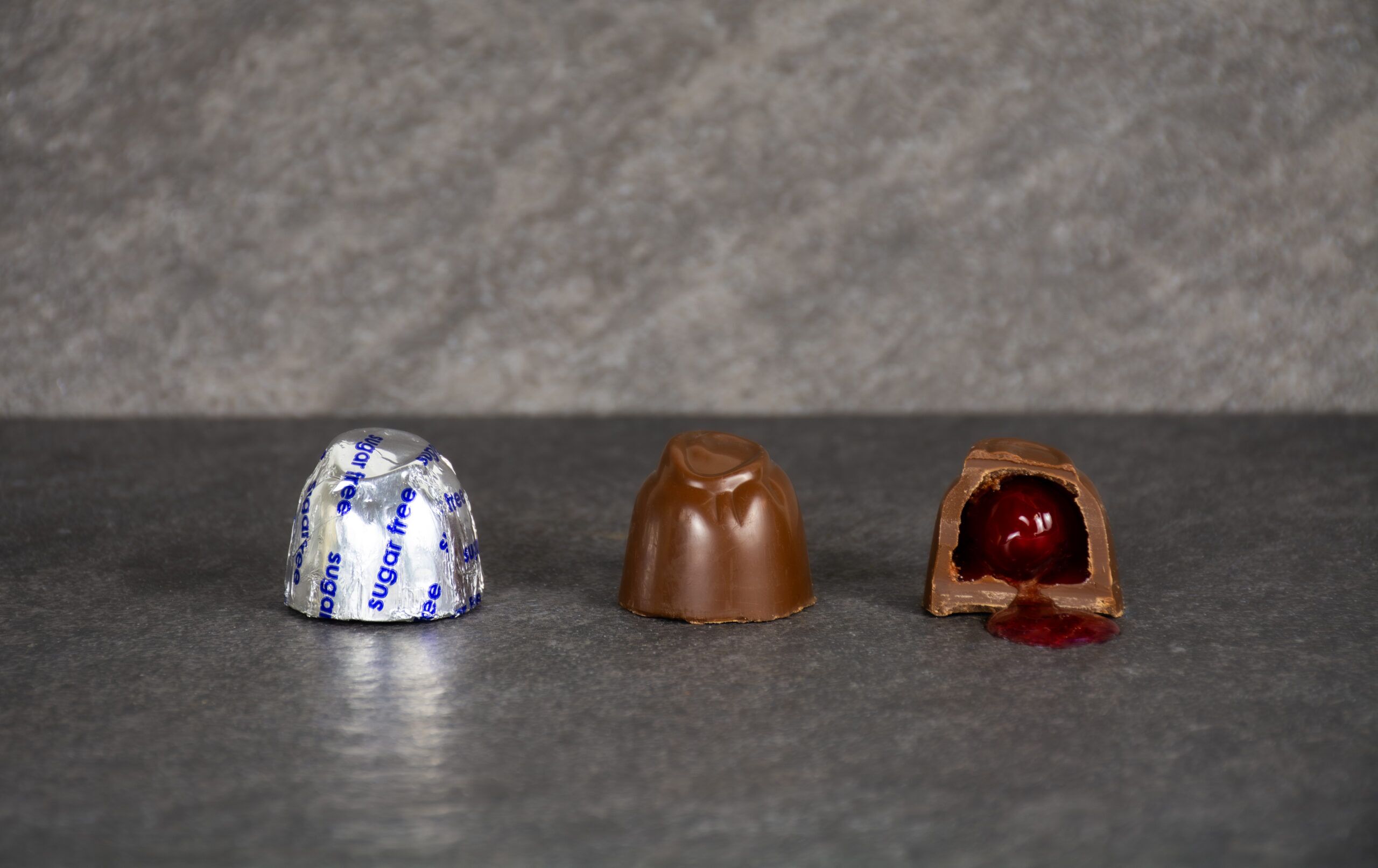 Sugar Free Milk Cherry Cordials - 1/2 lb. - Image 2