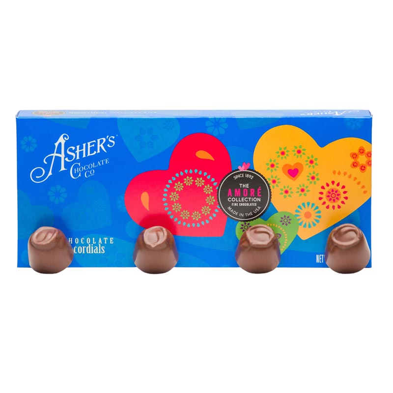 Milk Chocolate Cherry Cordials Amoré Box