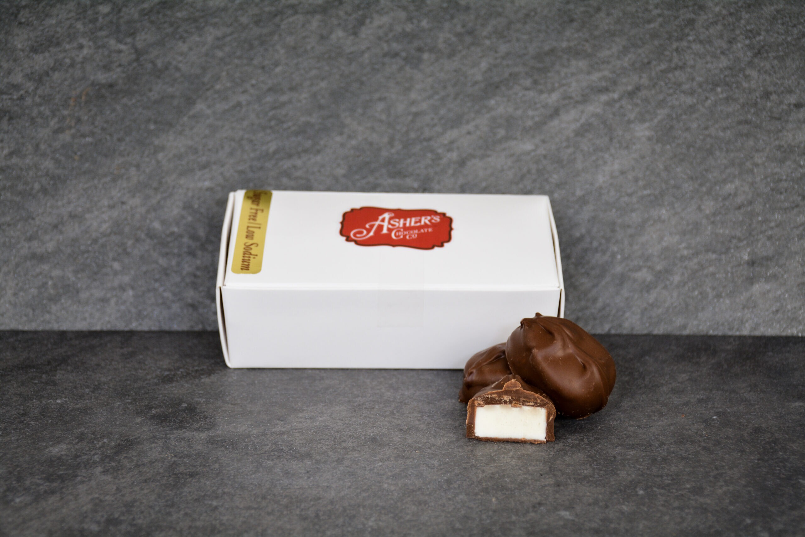 sugar-free vanilla buttercream filled chocolate eggs