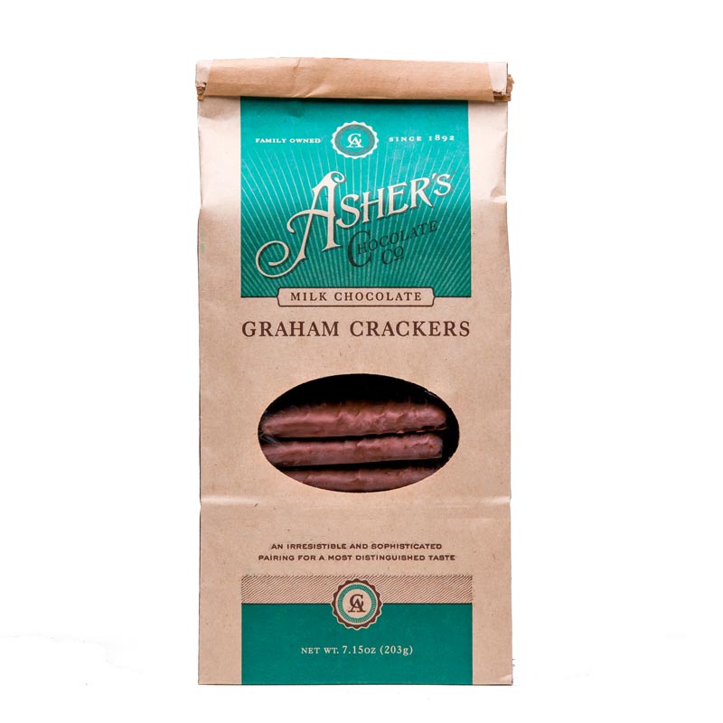 Milk chocolate graham crackers