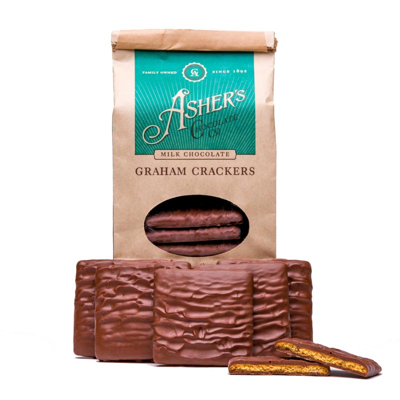 Milk chocolate graham crackers