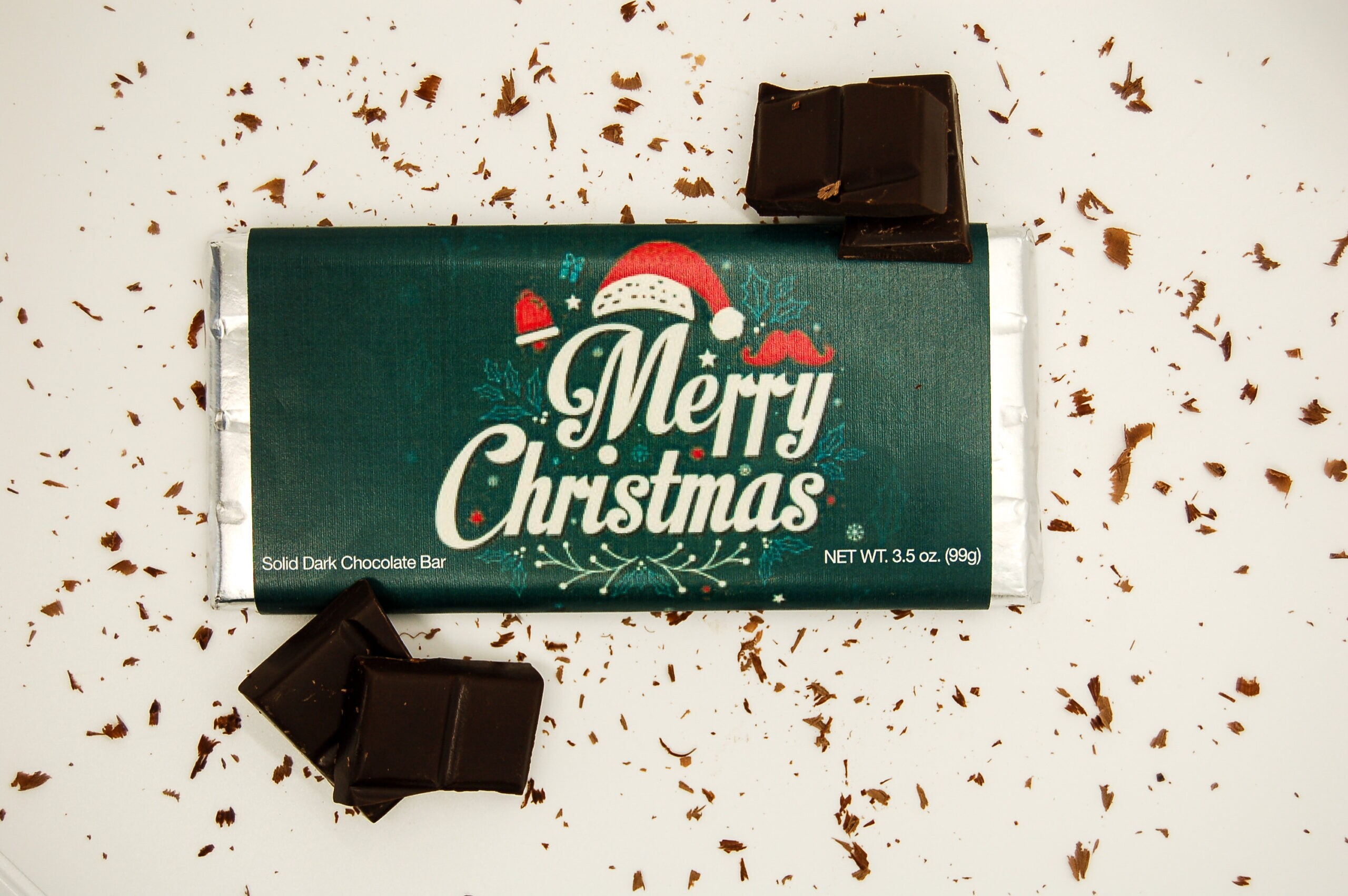 Christmas Bar Dark Chocolate