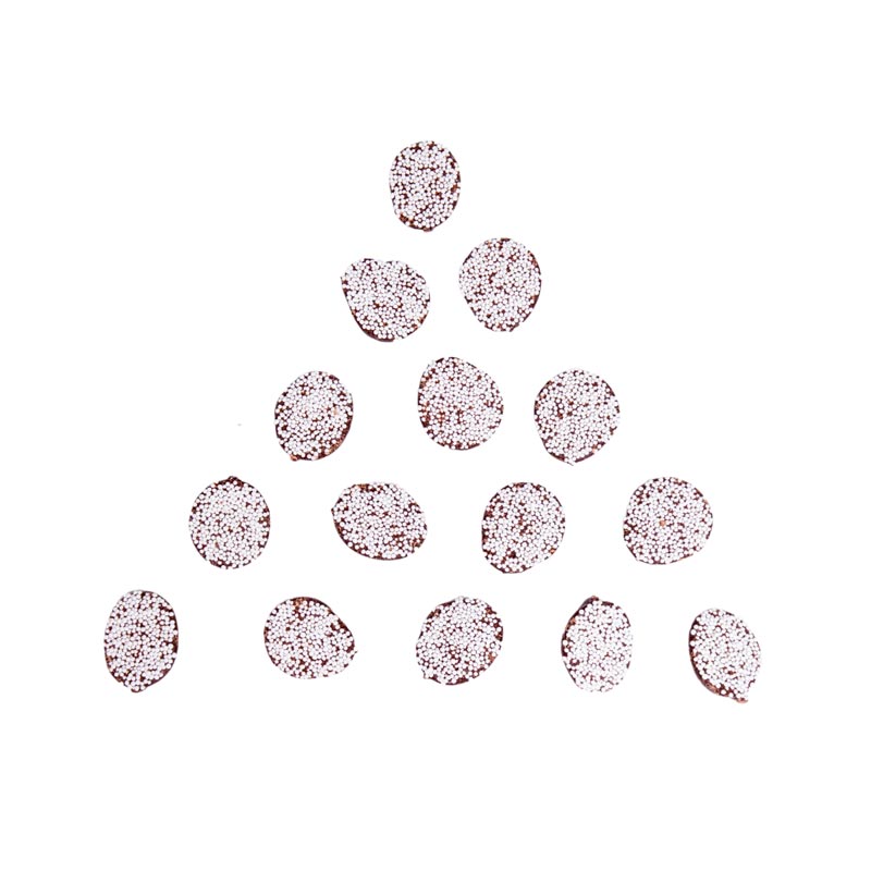 Dark Nonpareils, 4 oz. bag