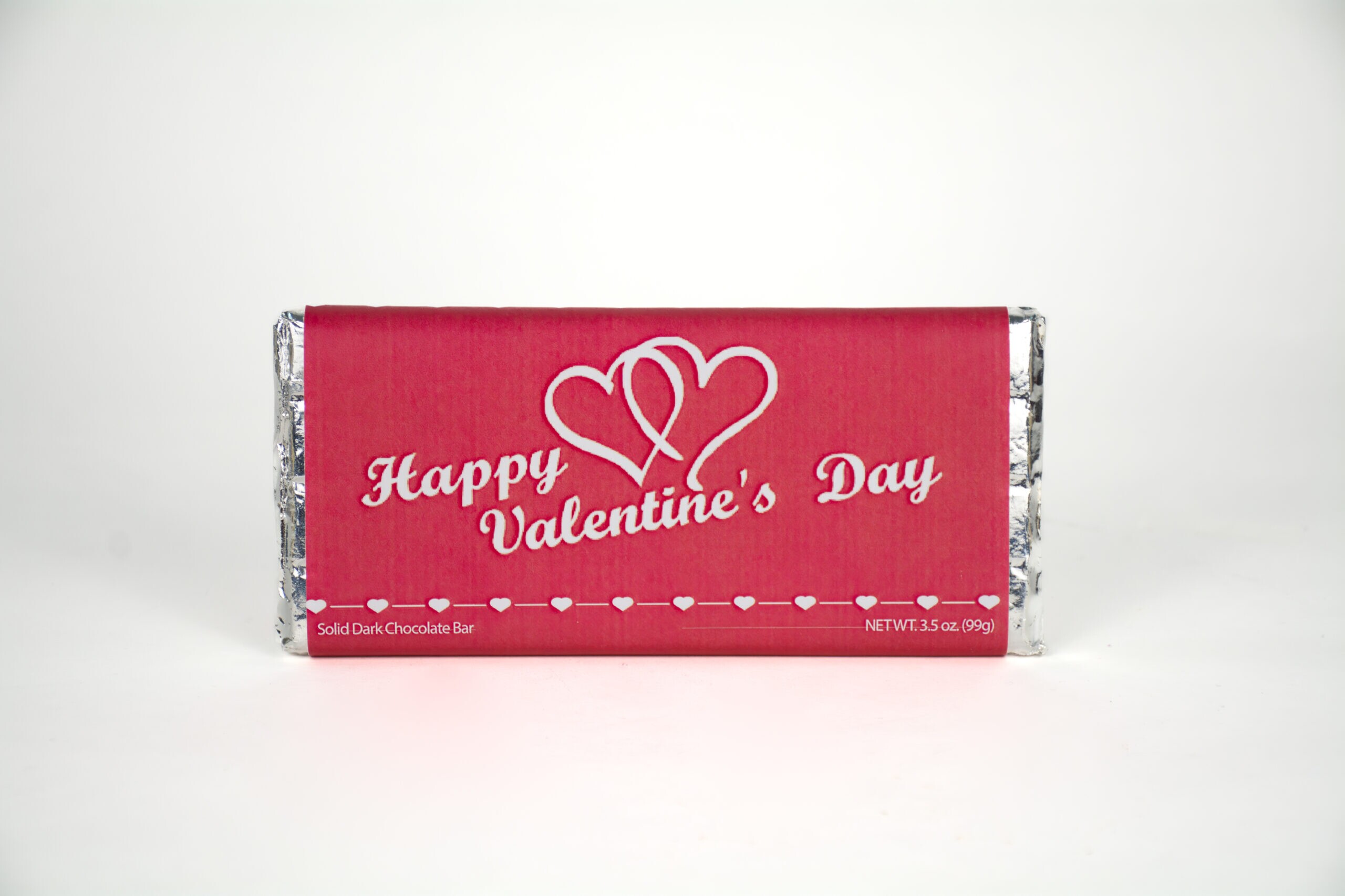 Valentines Day Dark Chocolate Bar