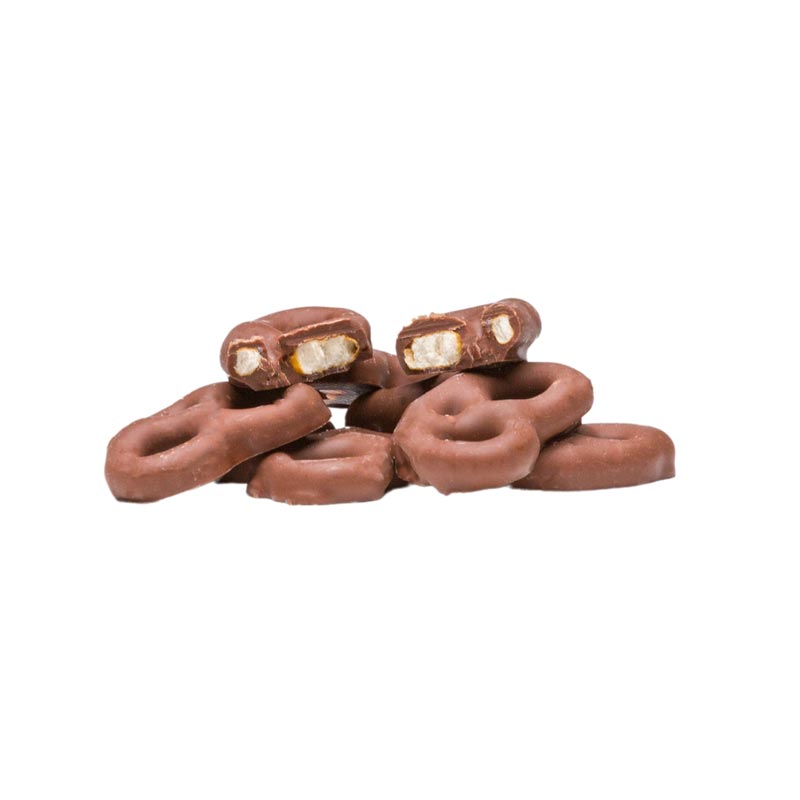 Mini Pretzels in Milk Chocolate, 4 oz. bag