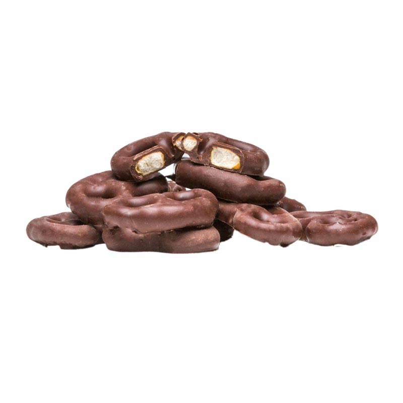 Mini Pretzels in Dark Chocolate, 4 oz. bag