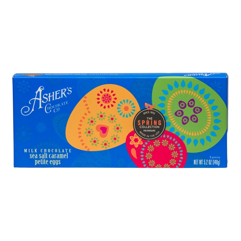 Easter 8-pc Milk Chocolate Sea Salt Caramel Eggs