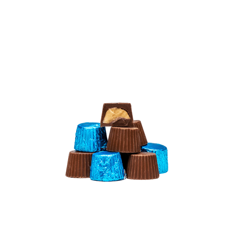 Cinnamon Bun Mini Cups - Milk Chocolate
