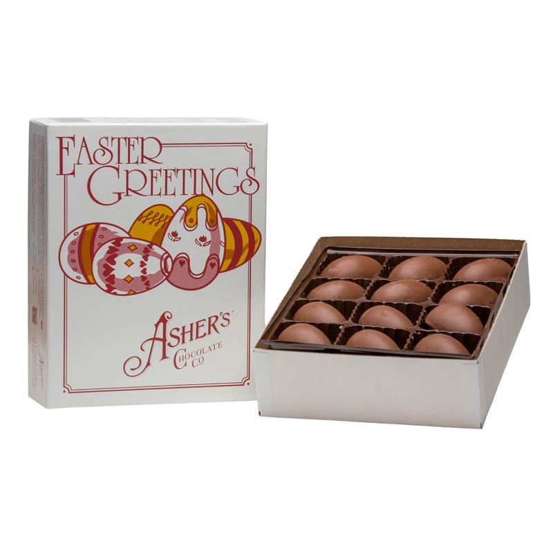 Old-Fashioned 24pc. Peanut Butter Meltaway Eggs - Milk Chocolate