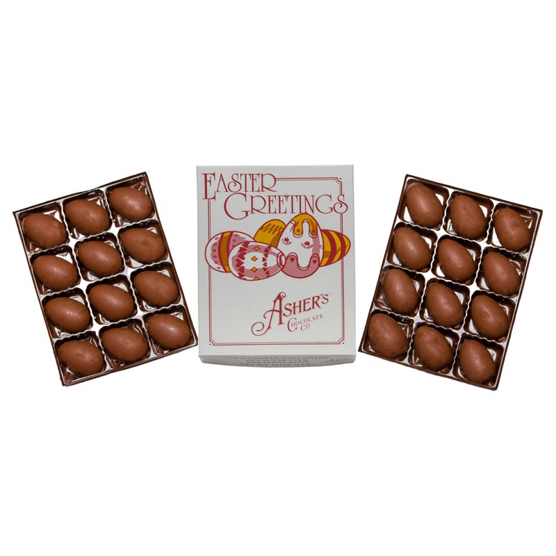 Old-Fashioned 24pc. Peanut Butter Meltaway Eggs - Milk Chocolate