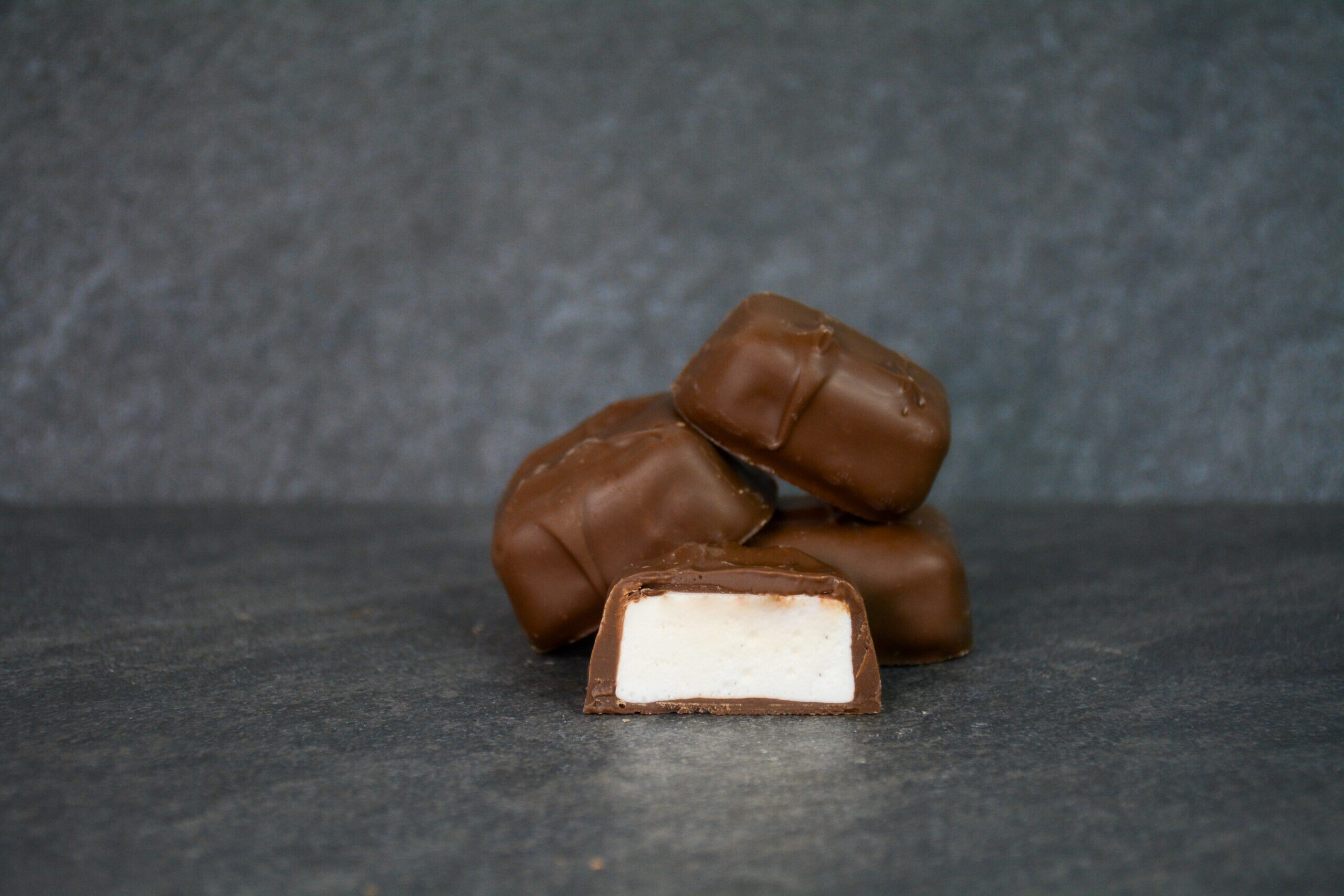 milk chocolate jumbo marshmallow filled truffles
