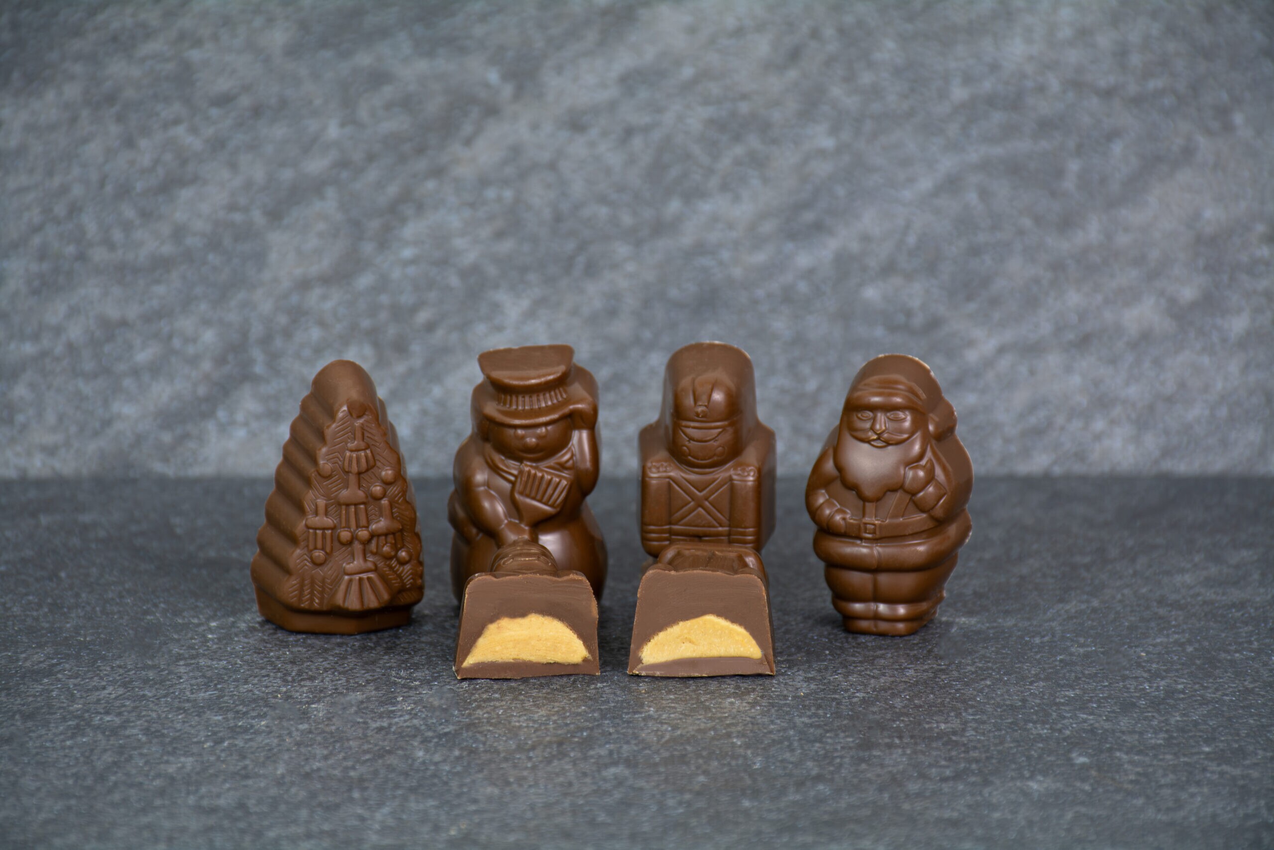 Holiday Peanut Butter Pals - Milk Chocolate, 1/2Lb. - Image 3