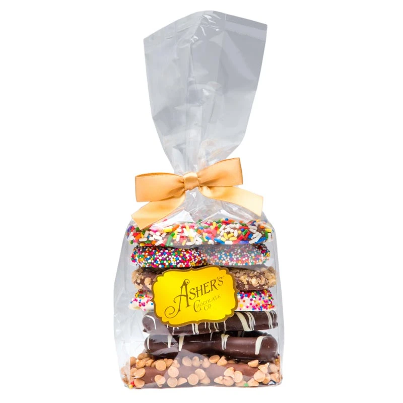 Assorted 3-Ring Gourmet Pretzels - 7 pc.