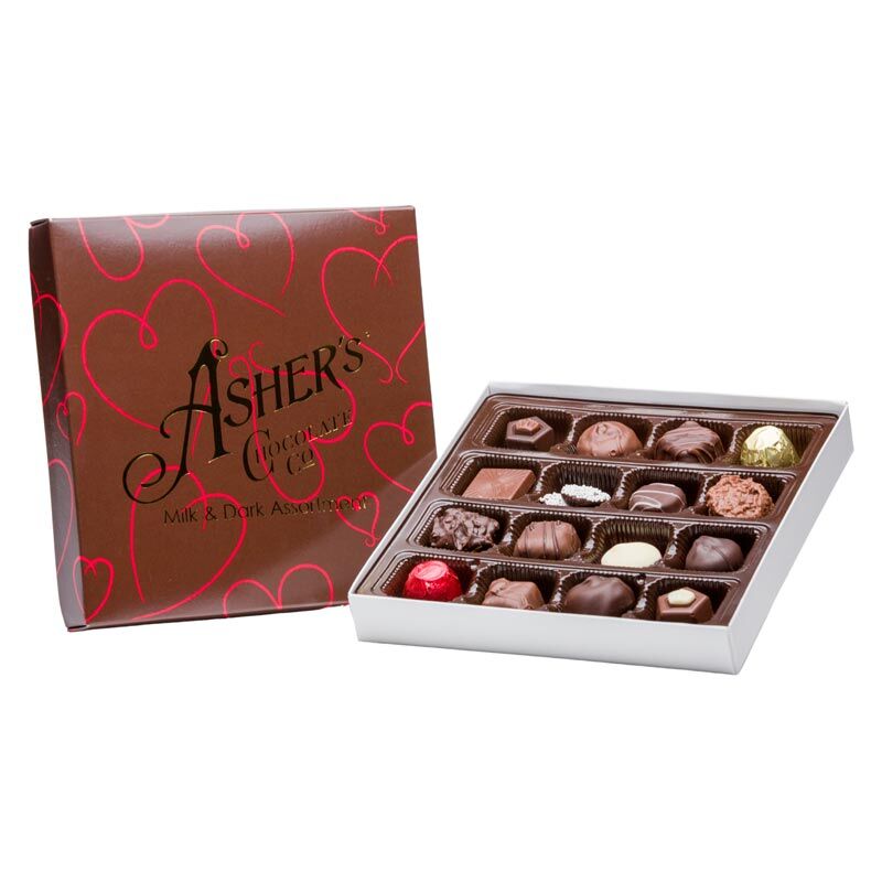 Valentine's 7oz. Milk & Dark Assortment Box