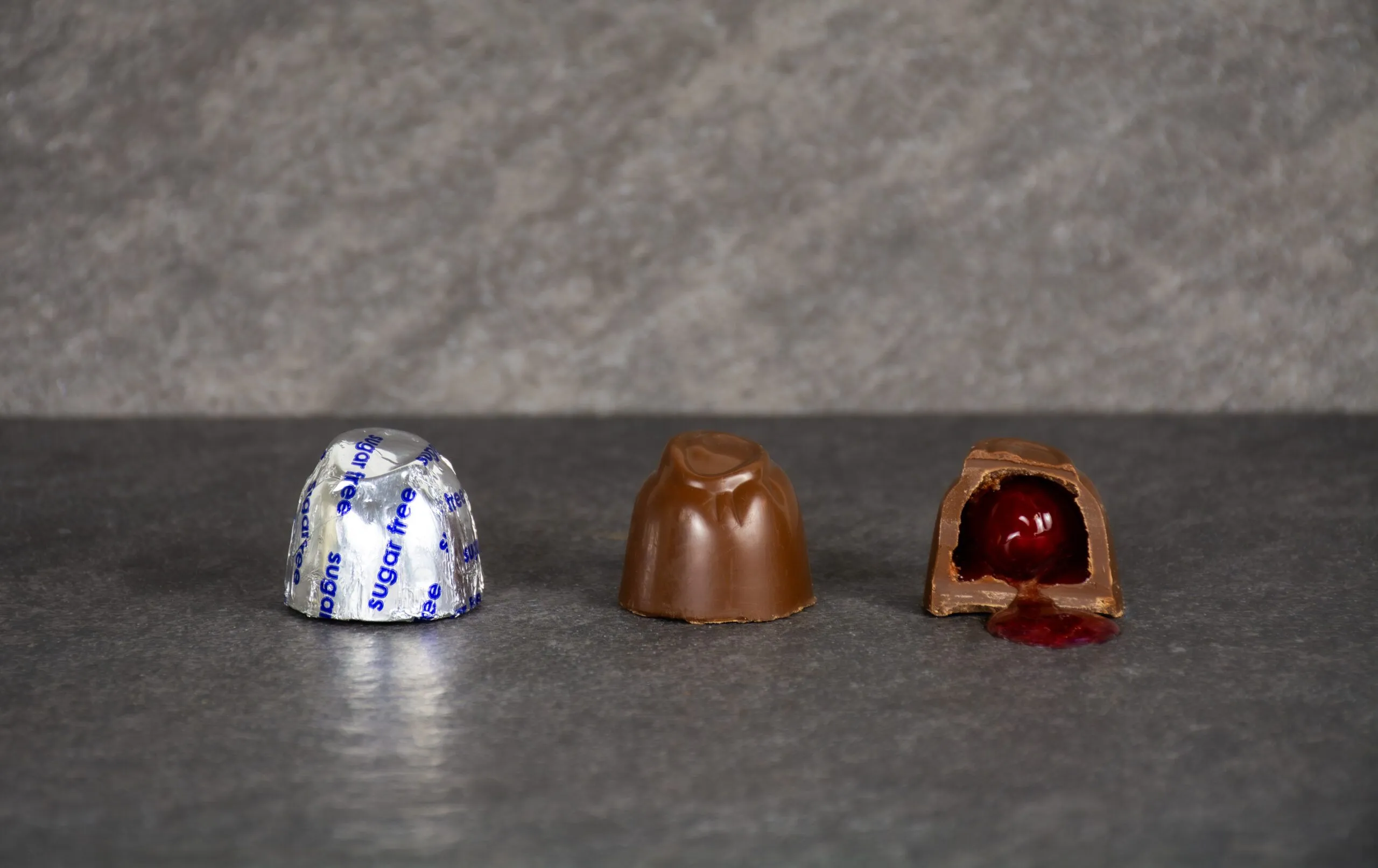 Sugar Free Milk Cherry Cordials - 1/2 lb. - Image 2