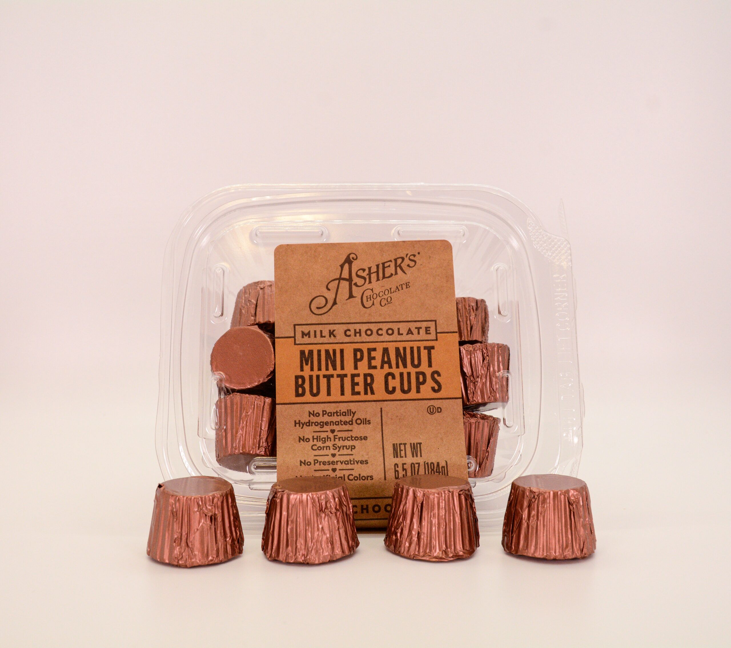 peanut butter mini cup freshpack - milk chocolate