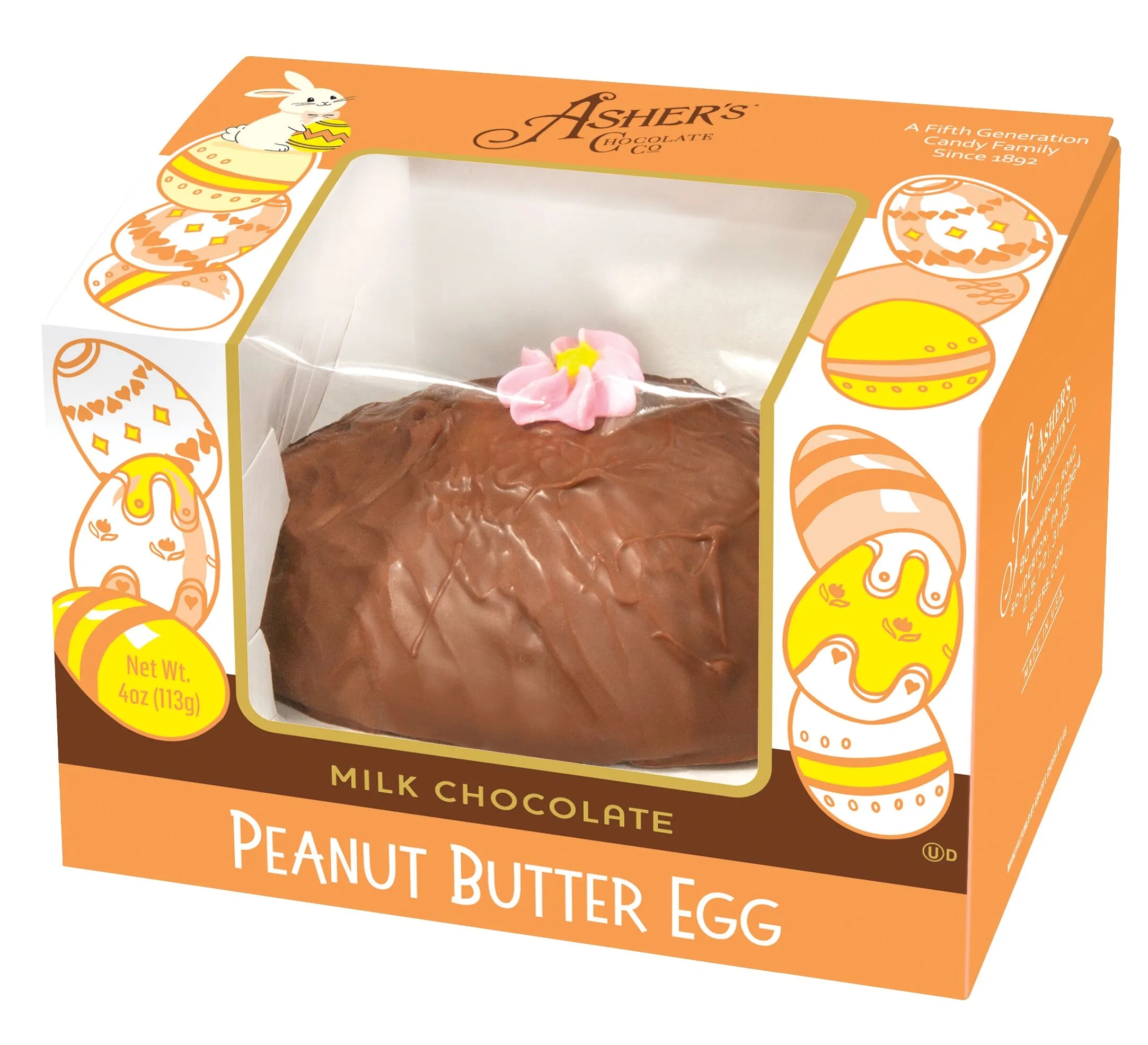 4 oz. Milk Chocolate Peanut Butter Egg