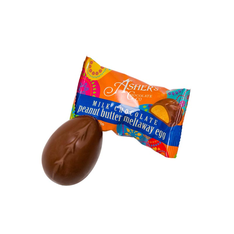 1 oz. Milk Chocolate Peanut Butter Meltaway Eggs
