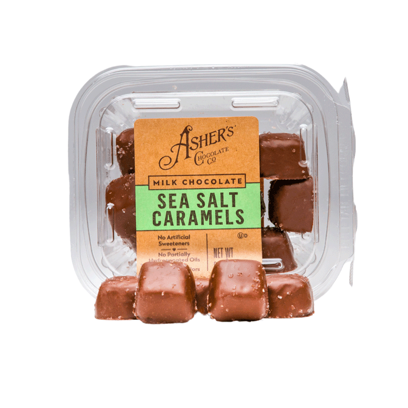 Milk Chocolate Vanilla Caramel with Sea Salt, FreshPack