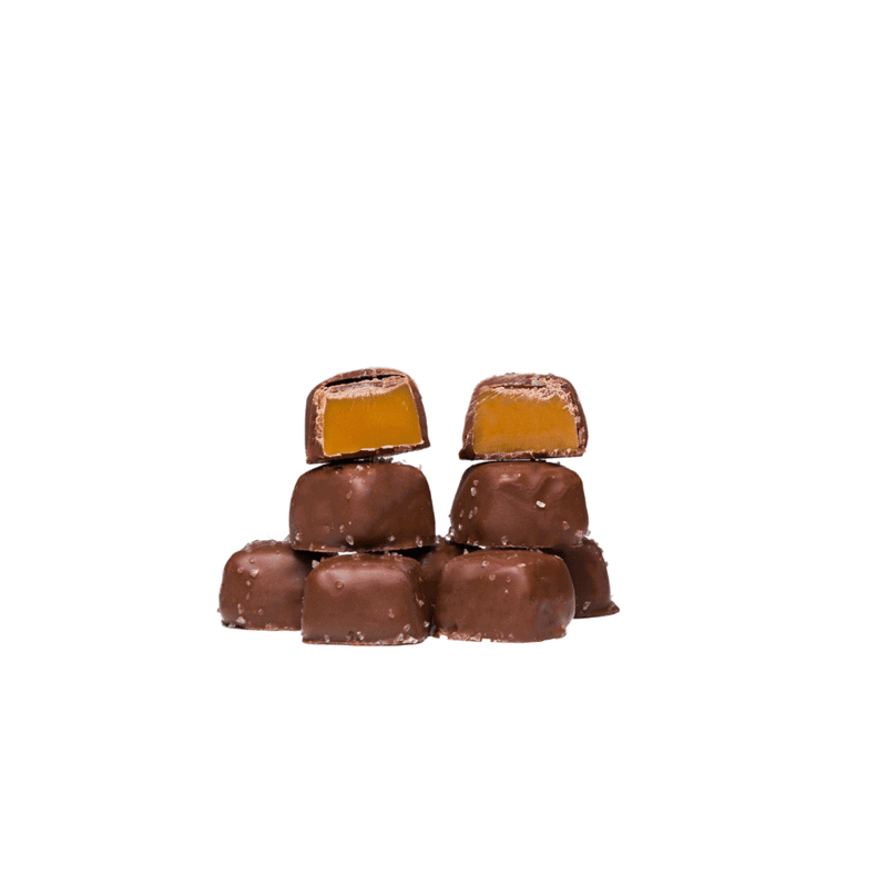 Milk Chocolate Vanilla Caramel with Sea Salt, FreshPack