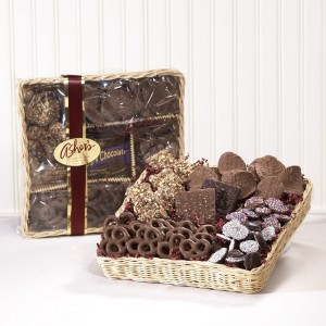 Asher's chocolate covered snack gift tray