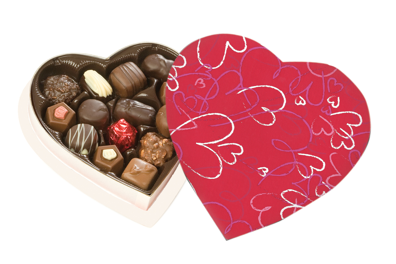Valentine's Day Milk & Dark Chocolate Assortment | Asher's Chocolates