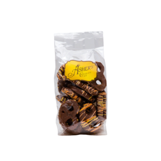 Milk Chocolate Covered Fall Mini Pretzels-4 oz. bag