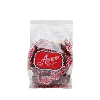 Valentine's Nonpareils in Milk Chocolate-4 oz. bag