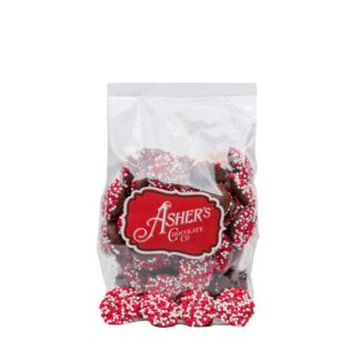 Valentine's Nonpareils in Milk Chocolate-4 oz. bag