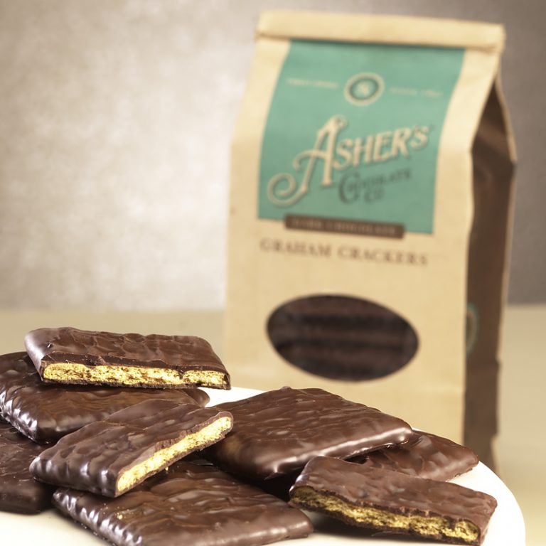 Dark Chocolate Covered Graham Cracker Coffee Bag Asher's Chocolate