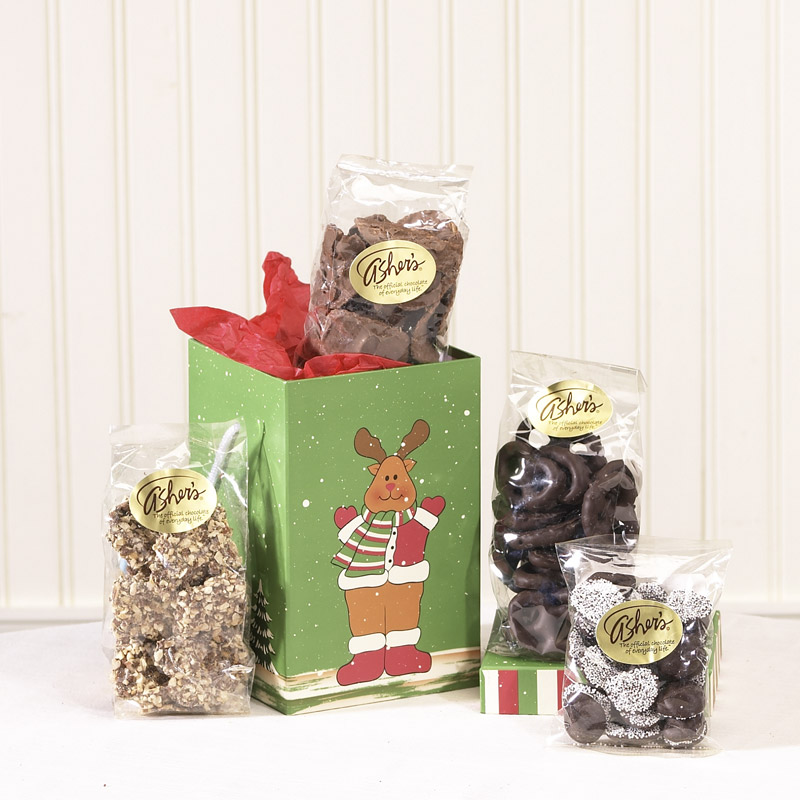 Reindeer Holiday Gift Box | Making Fine Chocolates Since 1892