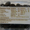 Dark Chocolate Wilbur Bubs Nutrition Label