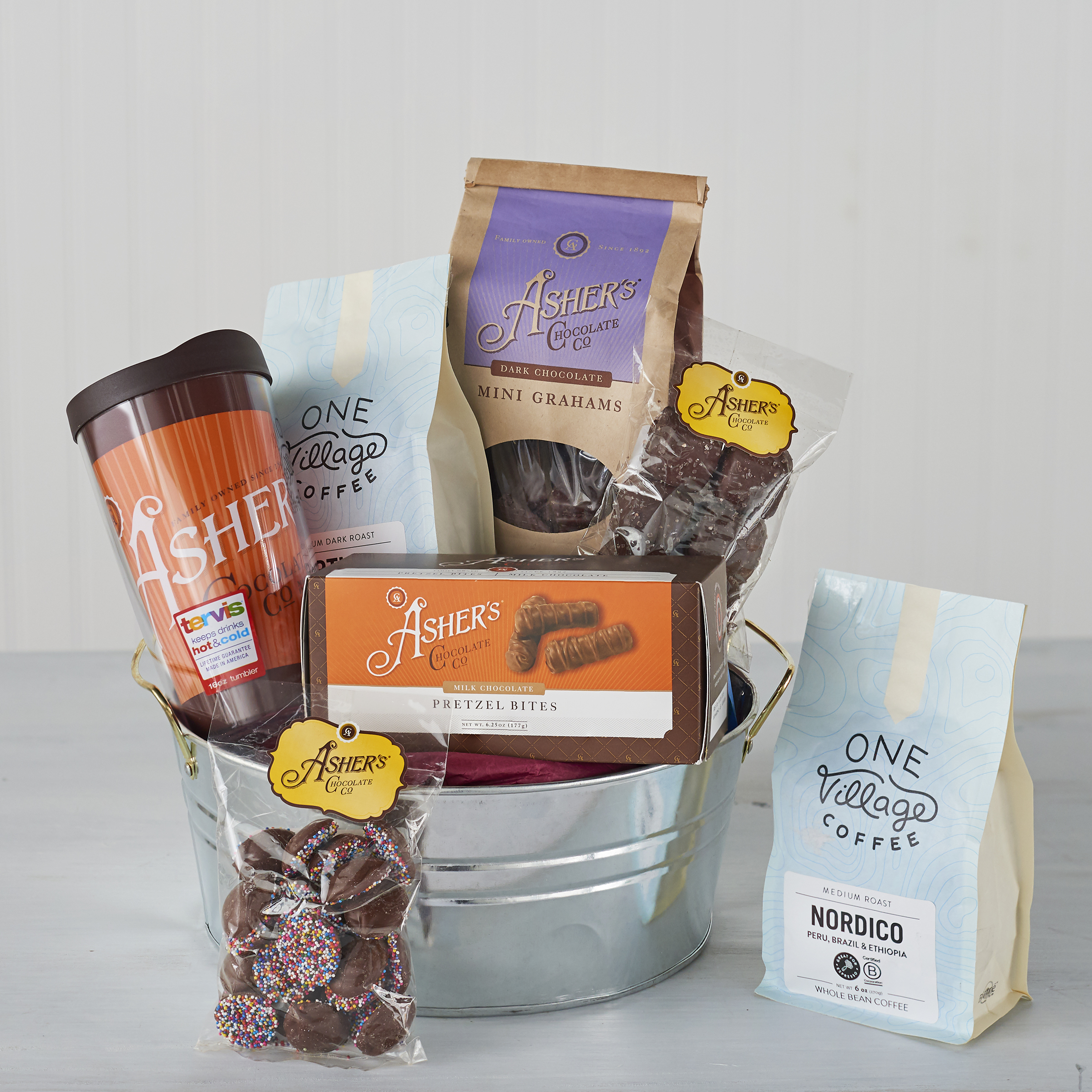 Coffee and Chocolates Gift Basket by Heartwarming Treasures®