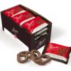 Individually-Wrapped 2pc. Milk Chocolate Covered Pretzels Caddy