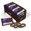 Individually-Wrapped 2pc. Dark Chocolate Covered Pretzels Caddy