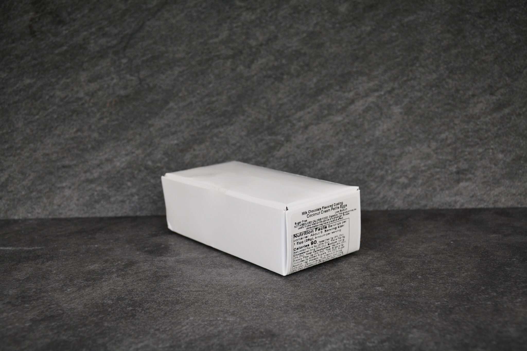 Sugar Free Coconut Cream Eggs 1/2 LB. Asher's Chocolate Co.