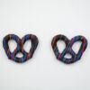 dark chocolate covered pretzels for July 4th
