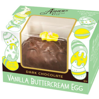 4 oz. Dark Chocolate Vanilla Butter Cream Egg