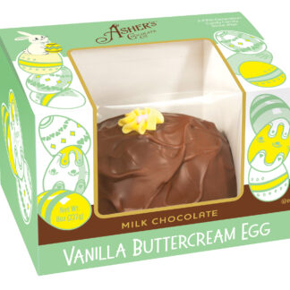 8 oz. Milk Chocolate Vanilla Buttercream Egg
